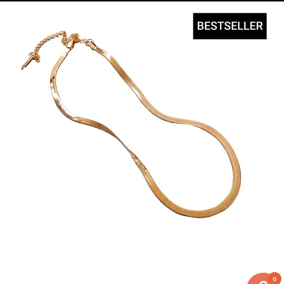 Celeste Sol Liquid Gold Herringbone Chain - Picture 3 of 4